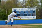 Baseball vs CGA  Wheaton College Baseball vs Coast Guard Academy during game two of the NEWMAC semi-finals playoffs. - (Photo by Keith Nordstrom) : Wheaton, baseball, NEWMAC